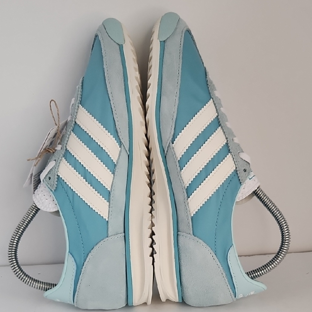 Adidas SL 72 OG Women's Light Blue and White Sneakers - Picture 5 of 8